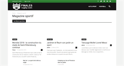 Desktop Screenshot of finalesrugby.com